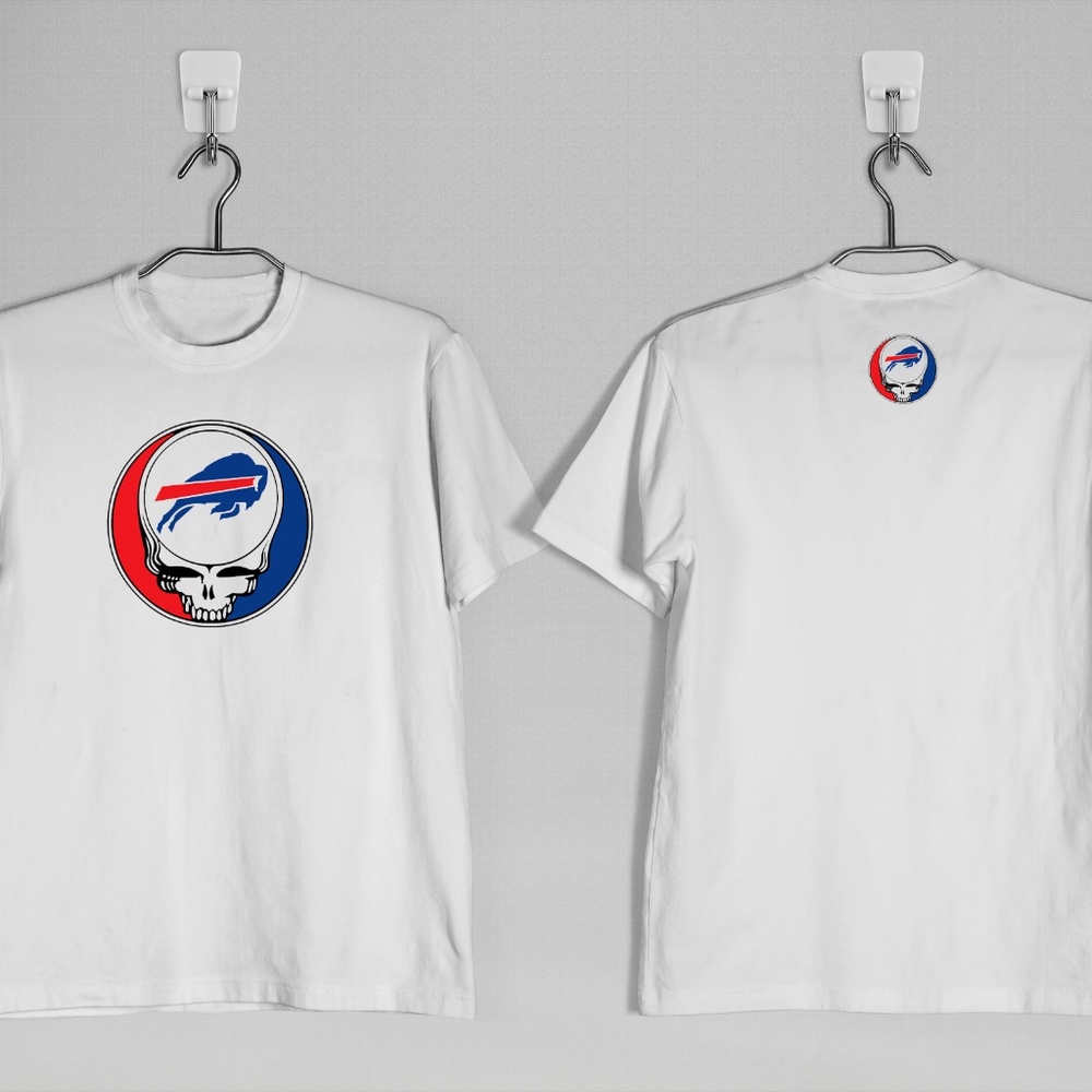 Grateful Dead and Company Buffalo Bills Steal Your Pass T Shirt NWT